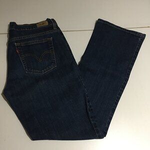 Levi's 515 Bootcut Jeans Womens Size 6 Medium Dark Wash